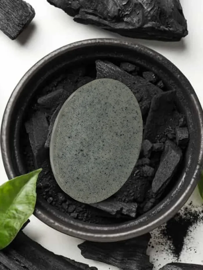 Charcoal Soap | Organic Deep-Cleansing Bar for Clear, Smooth & Fresh Skin